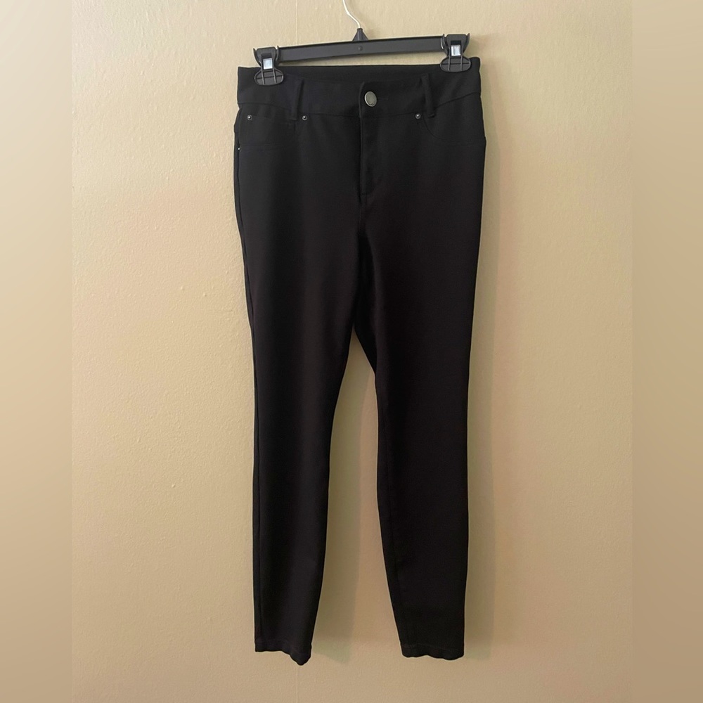 Inc. International Concepts Black Dress Leggings Size 6P - Picture 2 of 11